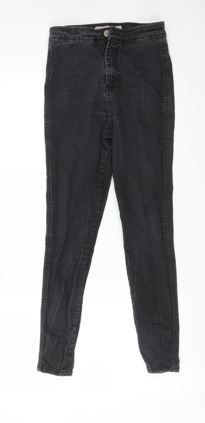 ASOS Womens Black  Cotton Skinny Jeans Size 28 L30 in Regular