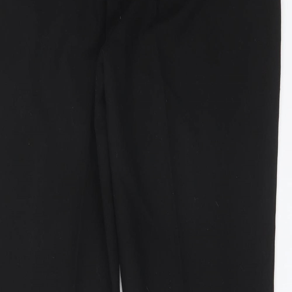 Atmosphere Womens Black  Polyester Carrot Trousers Size 10 L27 in Regular