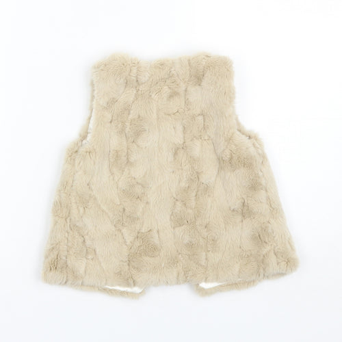 F&F Baby Beige  Acrylic Shrug Jumper Size 18-24 Months