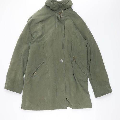 Bonmarche Womens Green   Overcoat Jacket Size M