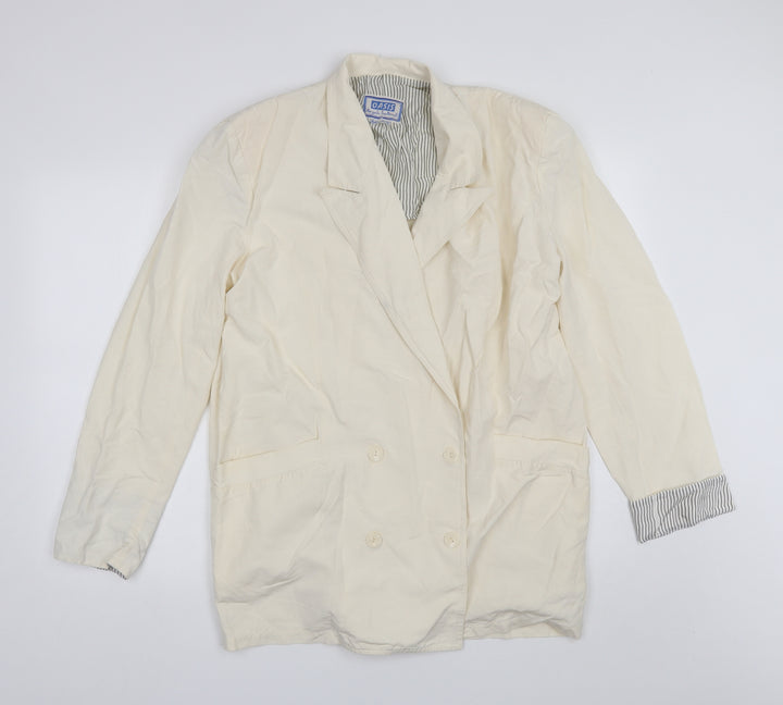 Oasis Womens Ivory   Jacket  Size L