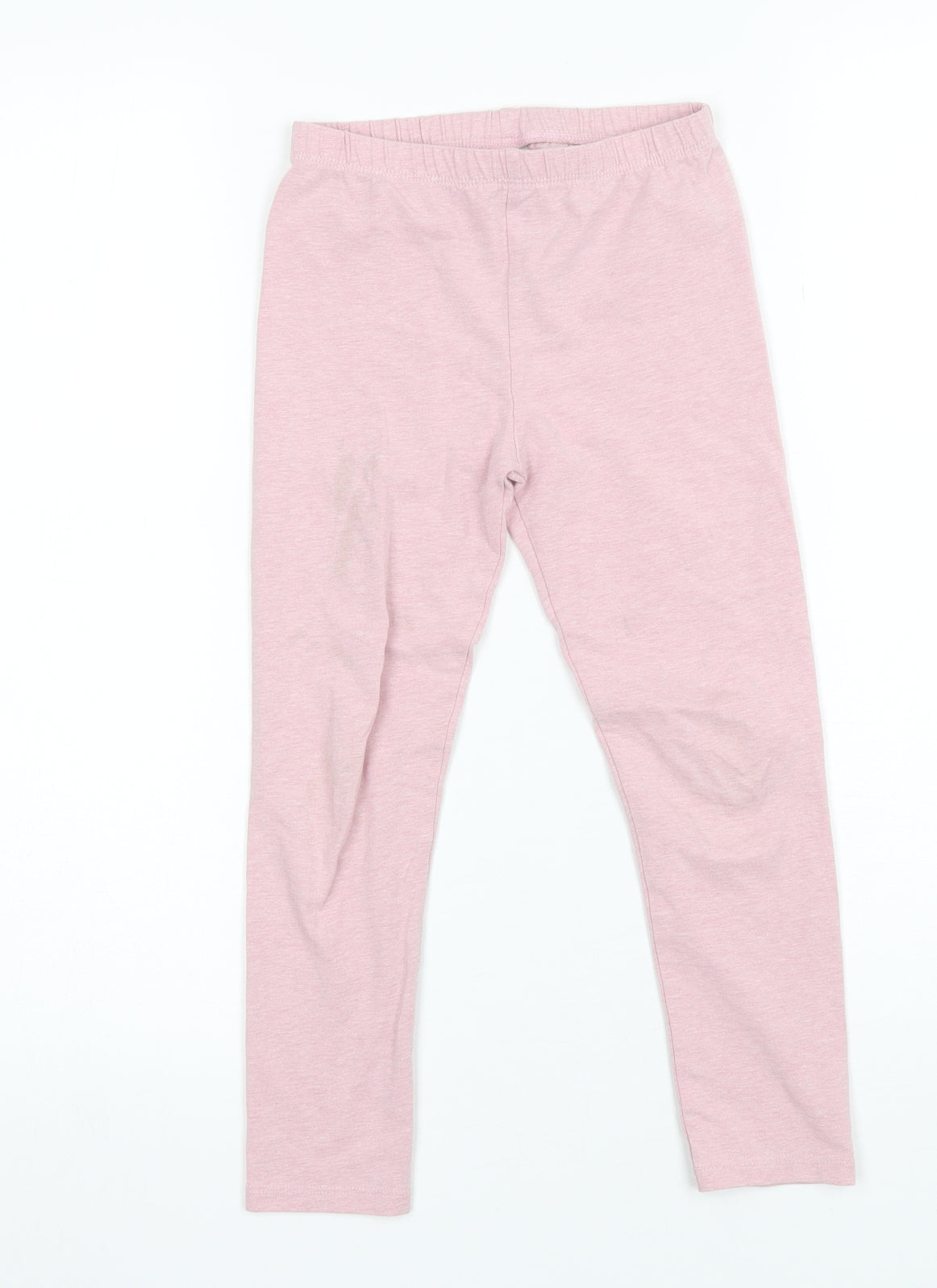 TU Girls Pink  Cotton Jogger Trousers Size 7 Years  Regular