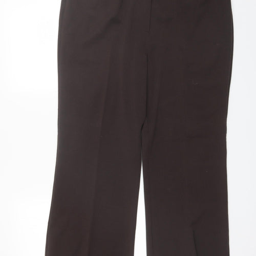 Berkertex Womens Brown  Polyester Dress Pants Trousers Size 20 L28 in Regular
