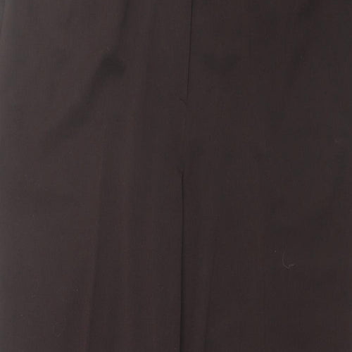 Berkertex Womens Brown  Polyester Dress Pants Trousers Size 20 L28 in Regular