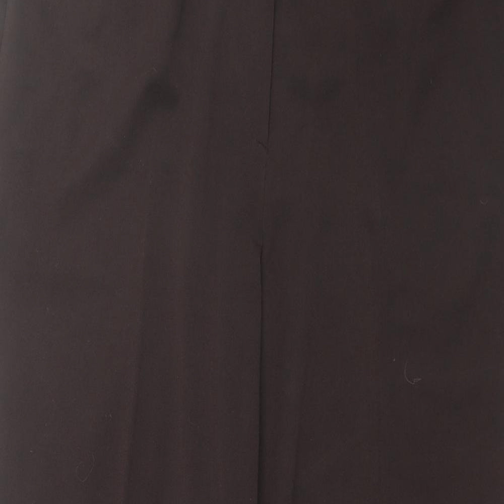 Berkertex Womens Brown  Polyester Dress Pants Trousers Size 20 L28 in Regular