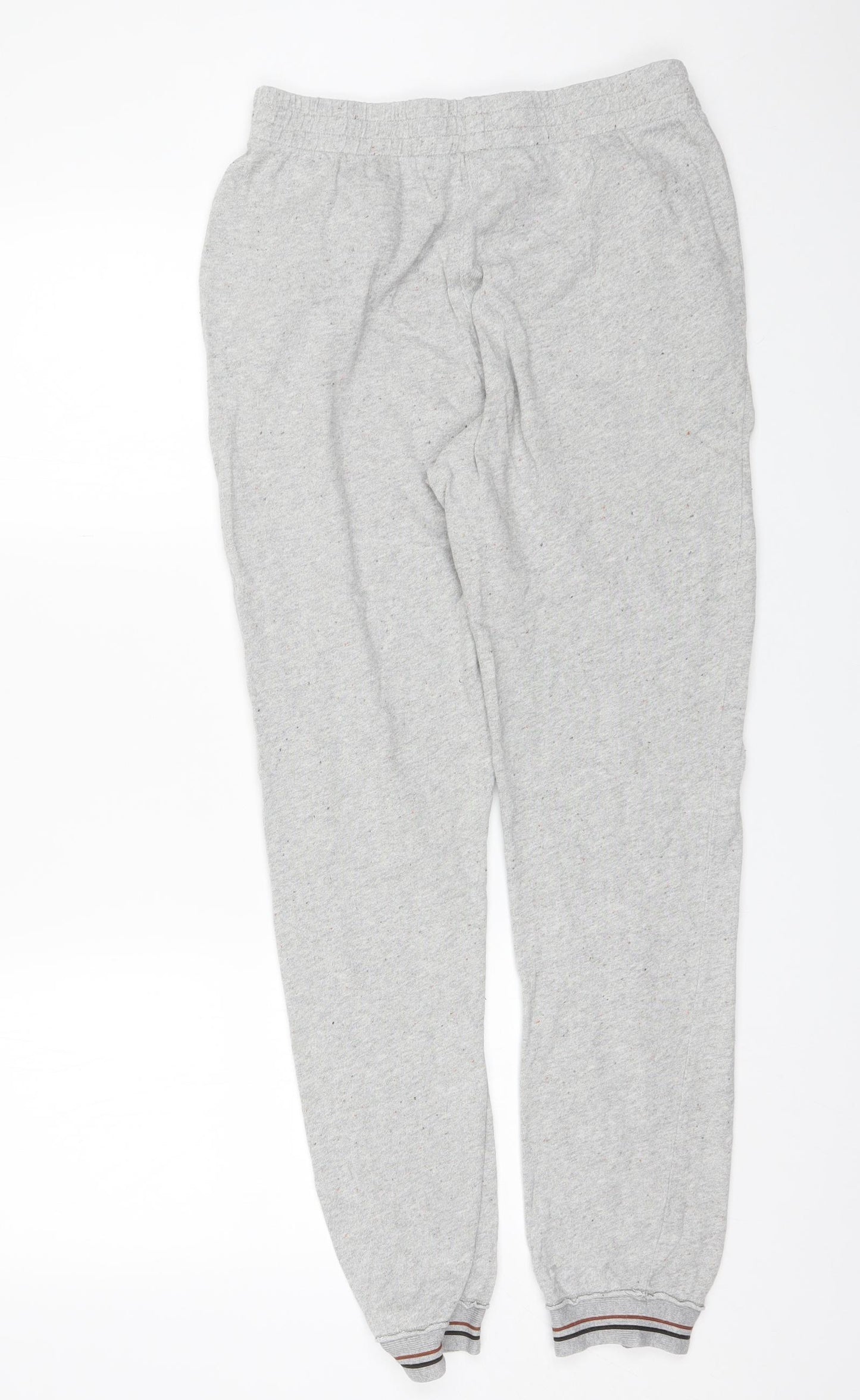 United Colors of Benetton Womens Grey  Cotton Blend Sweatpants Trousers Size M L28 in Regular