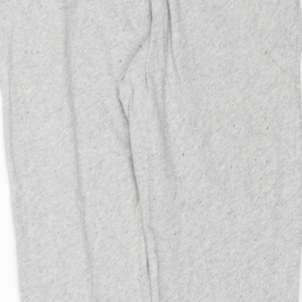 United Colors of Benetton Womens Grey  Cotton Blend Sweatpants Trousers Size M L28 in Regular