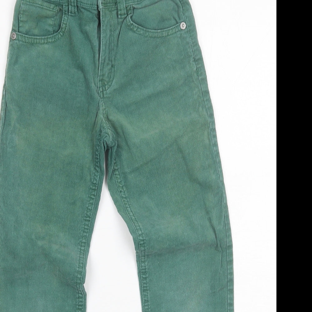 United Colors of Benetton Boys Green  Cotton Chino Trousers Size 7-8 Years  Regular