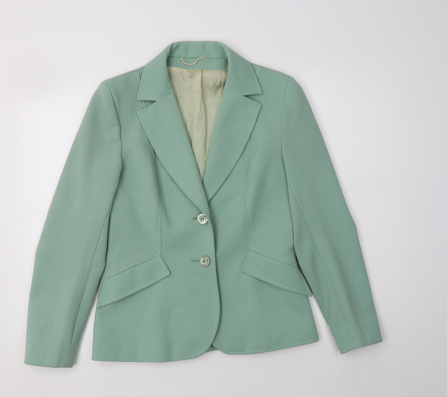 Preworn Womens Green   Jacket Blazer Size S