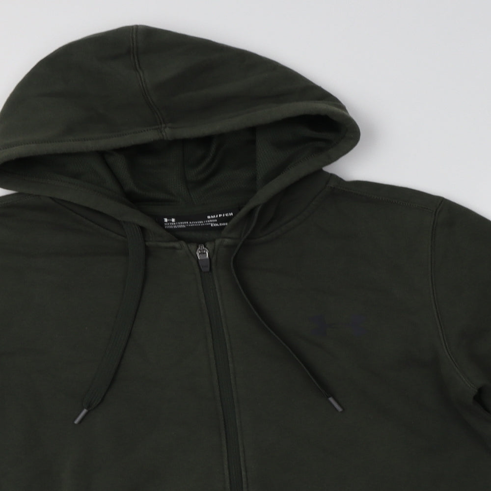Under armour Womens Green   Full Zip Hoodie Size S