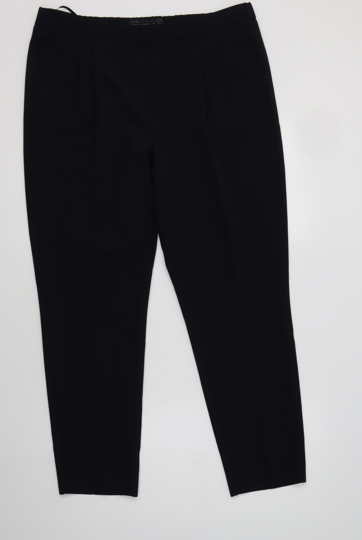 Betty Jackson Womens Blue  Polyester Dress Pants Trousers Size 14 L28 in Regular