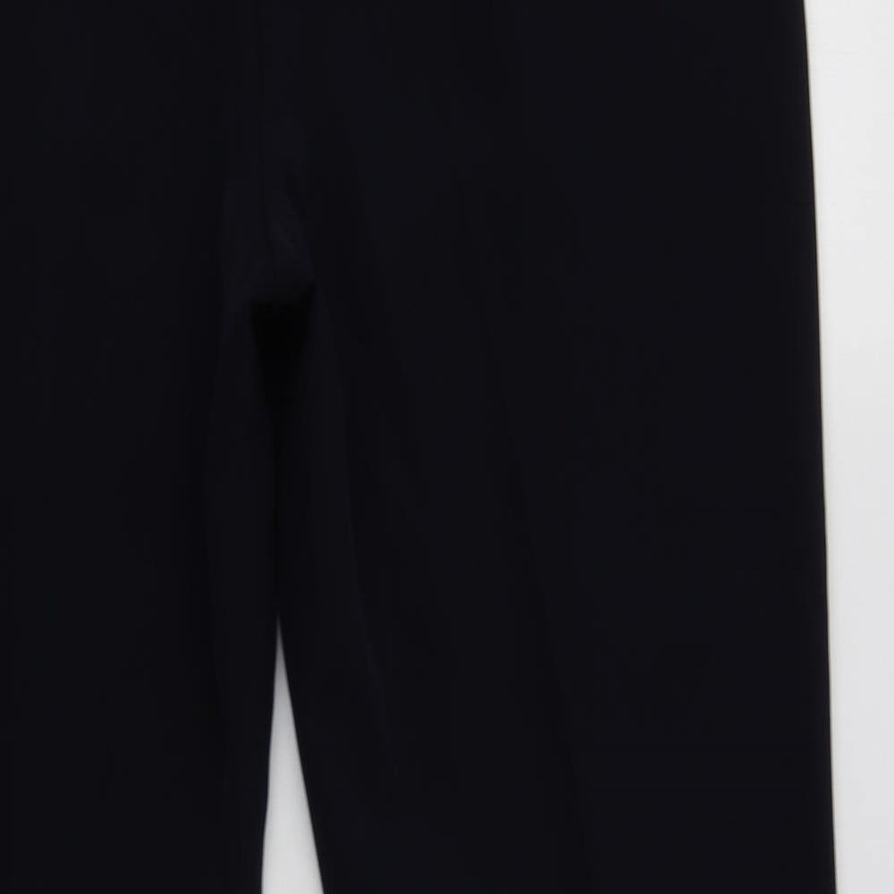 Betty Jackson Womens Blue  Polyester Dress Pants Trousers Size 14 L28 in Regular