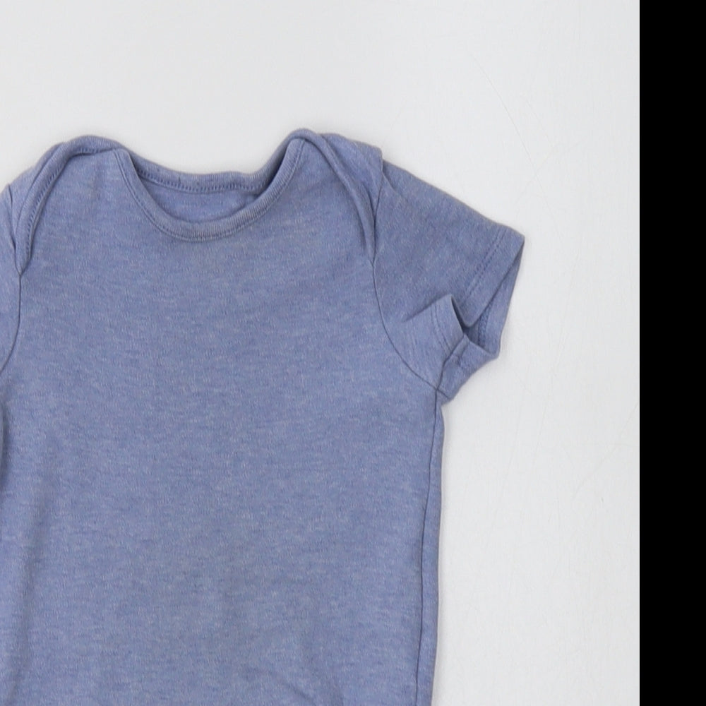 F&F Baby Blue  Cotton Romper One-Piece Size 18-24 Months