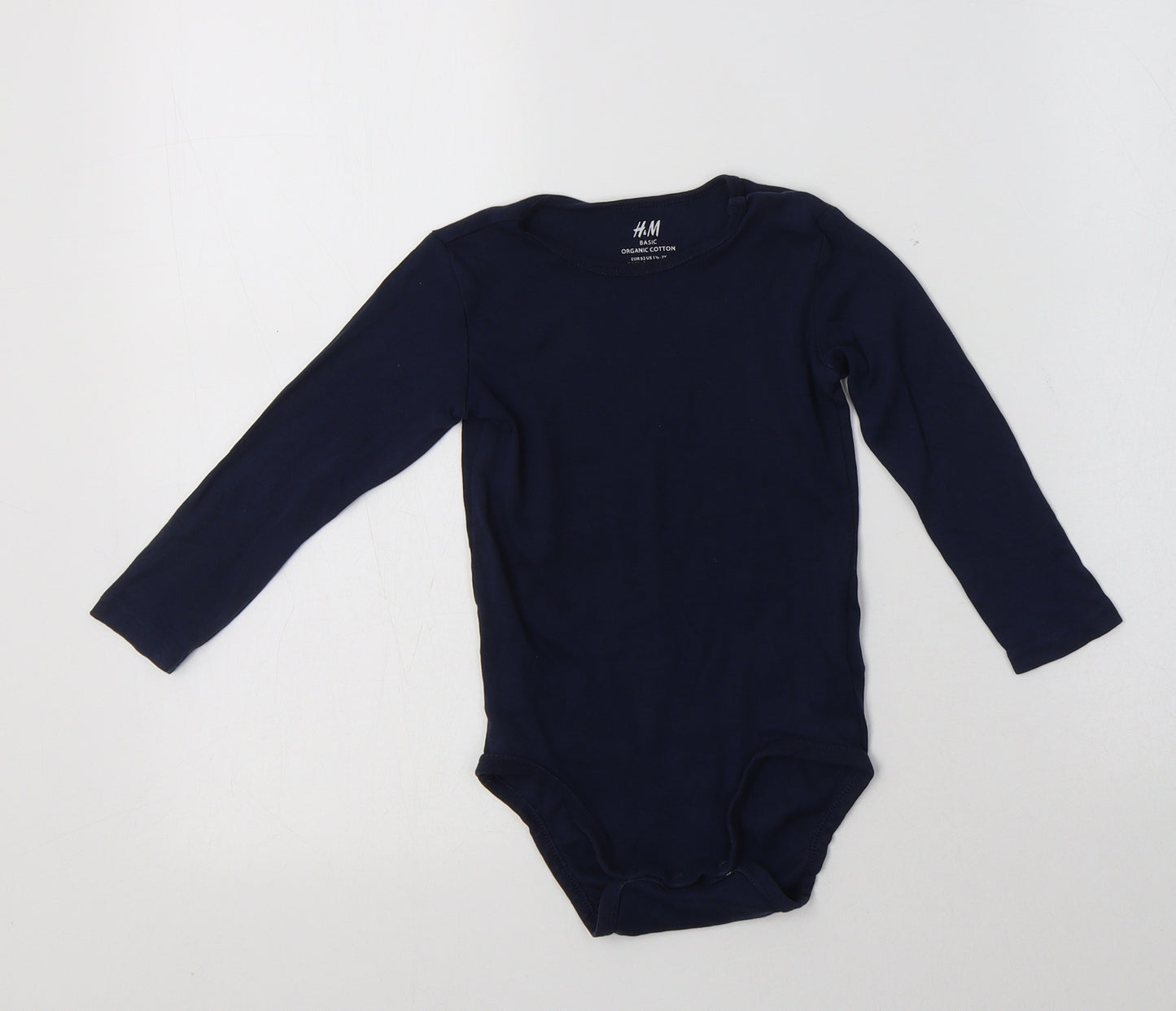 M&S Baby Blue  Cotton Babygrow One-Piece Size 18-24 Months