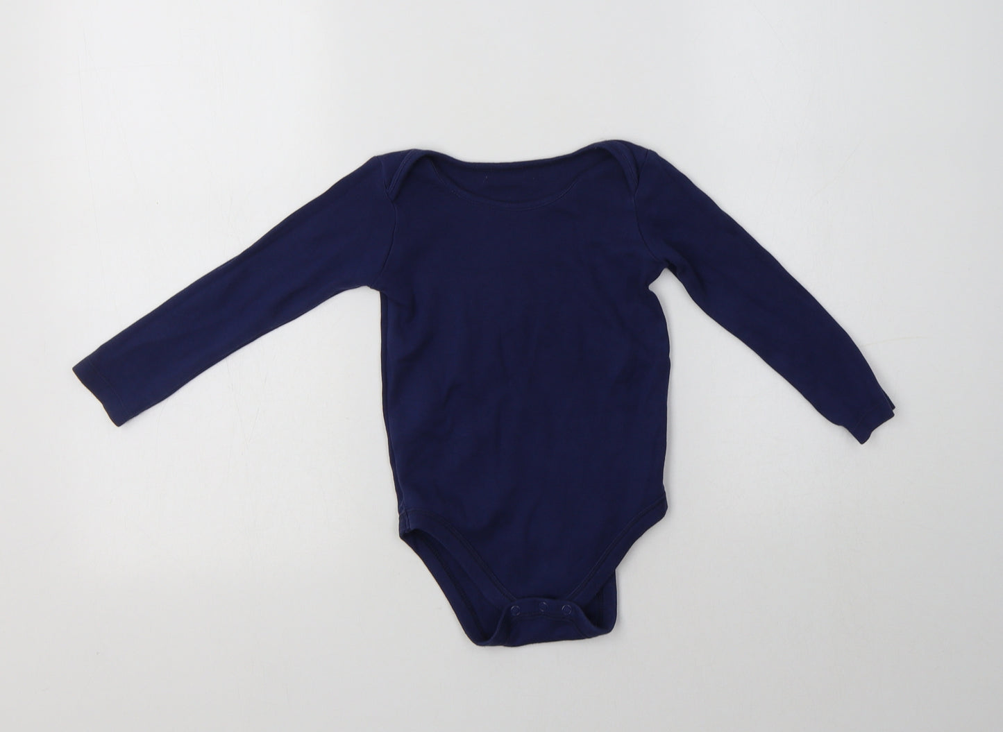 John Lewis Baby Blue  Cotton Romper One-Piece Size 18-24 Months