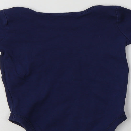 John Lewis Baby Blue  Cotton Romper One-Piece Size 18-24 Months