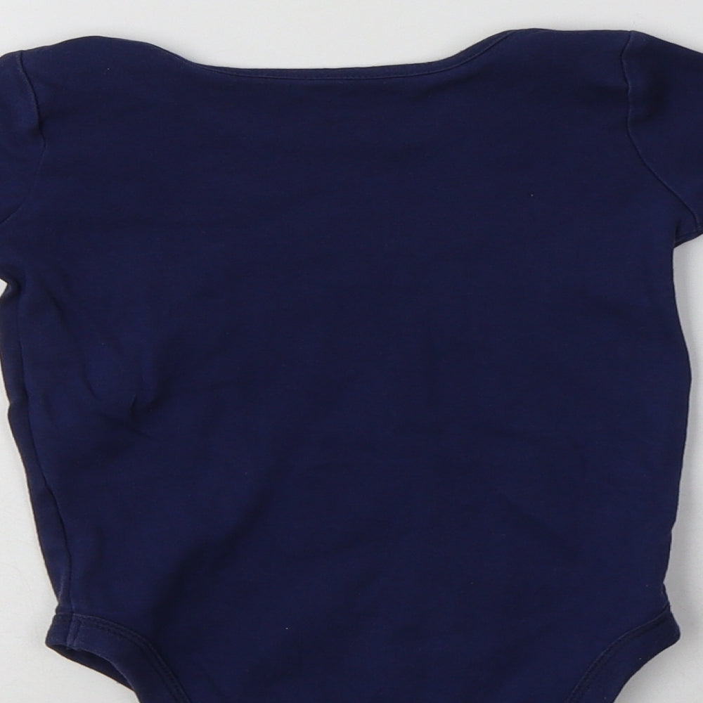John Lewis Baby Blue  Cotton Romper One-Piece Size 18-24 Months