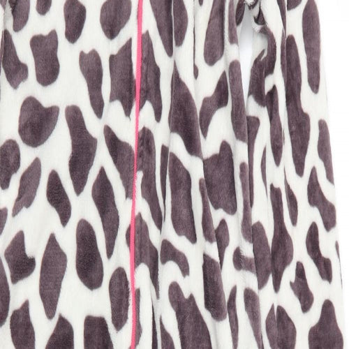 Secret Treasures Womens Brown Animal Print Polyester  One Piece Size M   - Giraffe Onesie