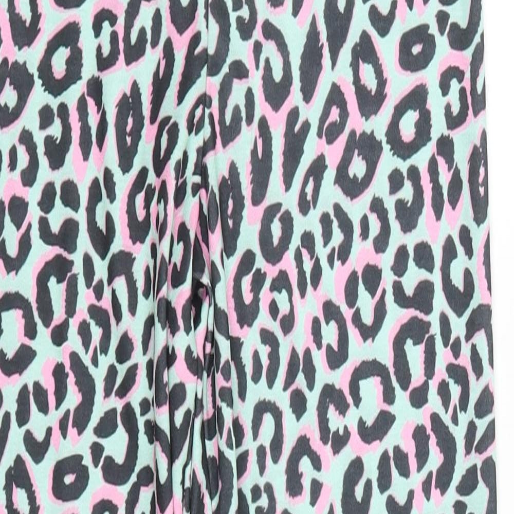 Harry Bear Girls Multicoloured Animal Print Polyester  Pyjama Pants Size 11-12 Years