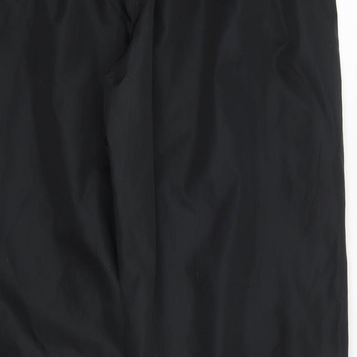 Reebok Mens Black  Polyester Jogger Trousers Size XL L30 in Regular