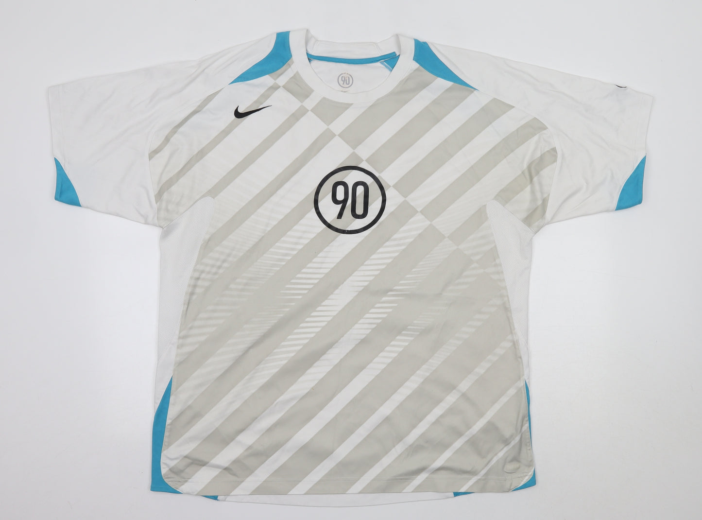 Nike Mens Multicoloured  Polyester  T-Shirt Size 2XL Round Neck