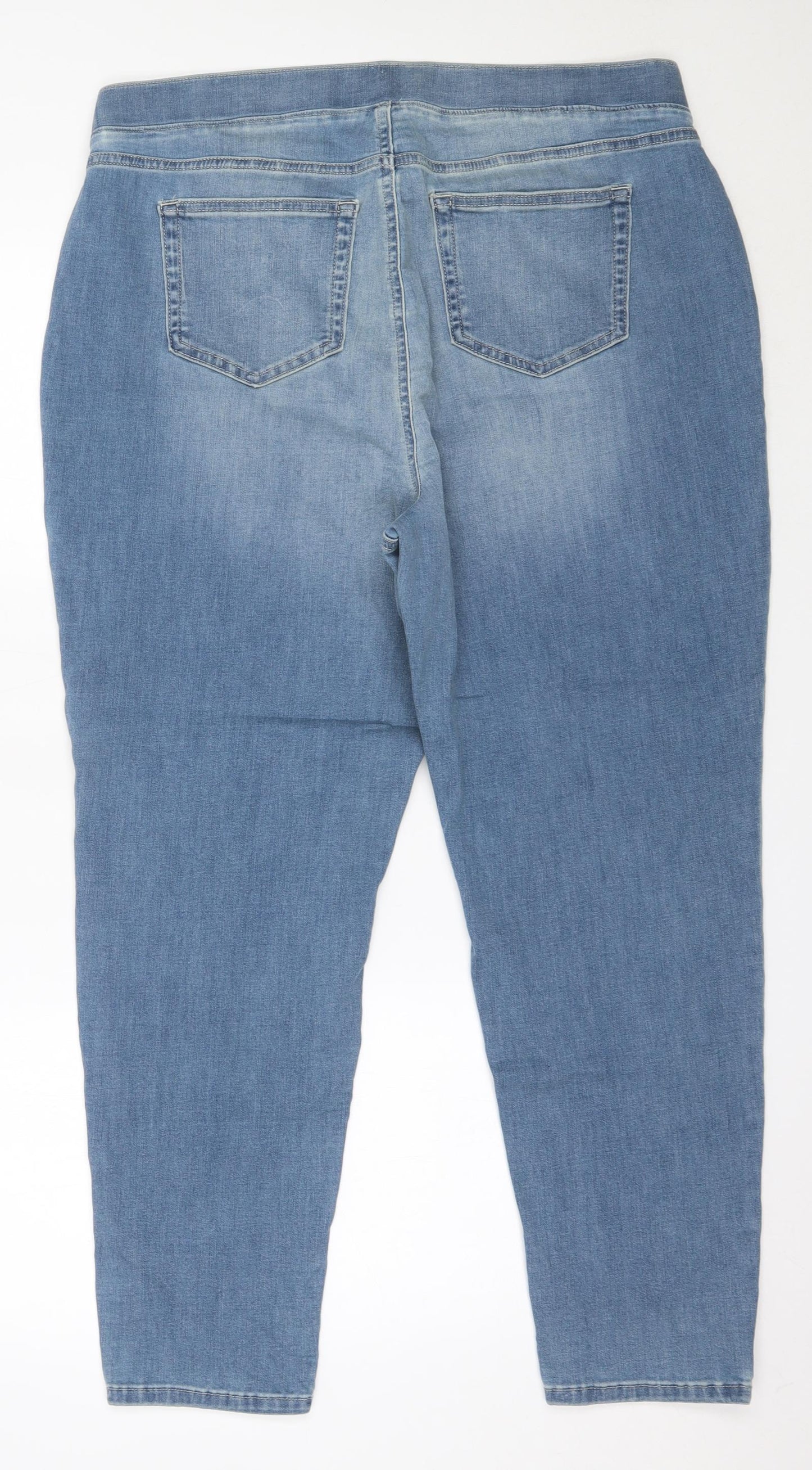Amazon Essentials Womens Blue  Cotton Jegging Jeans Size 20 L27 in Regular