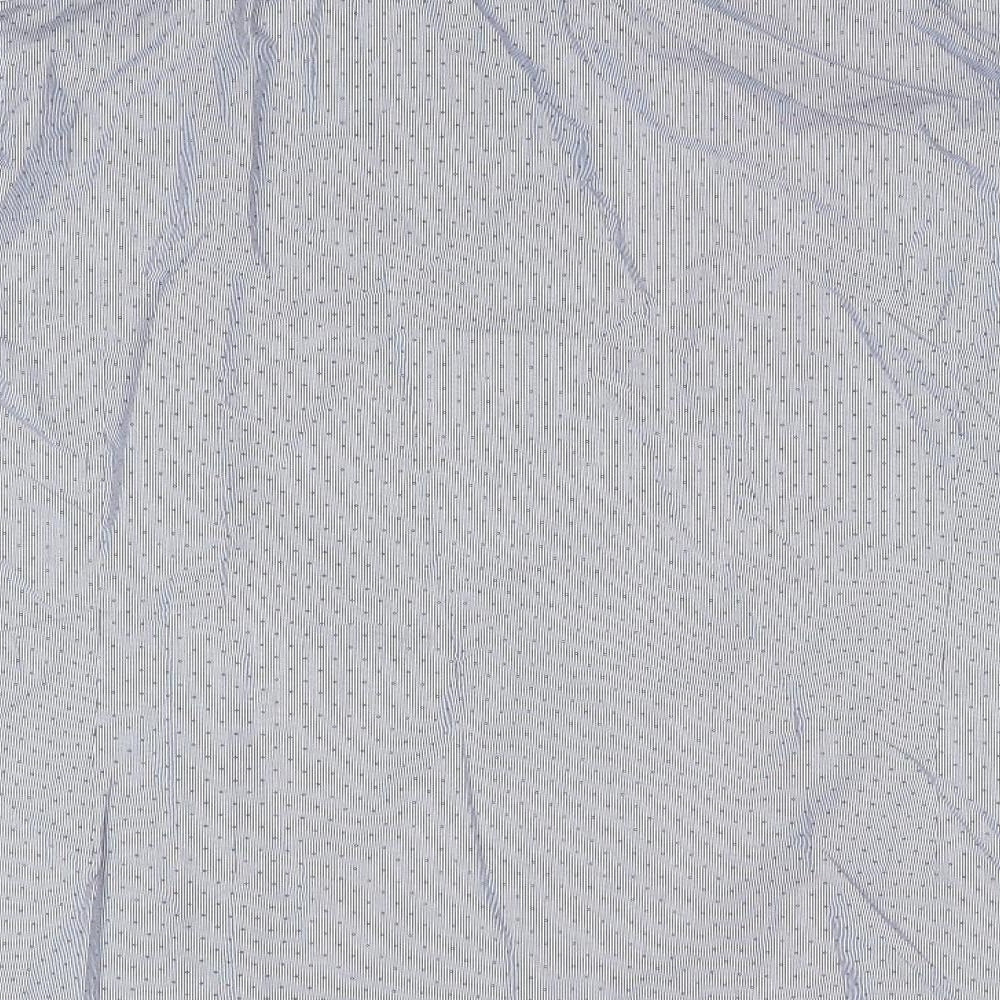 F&F Mens Blue  Cotton  Button-Up Size 3XL Collared