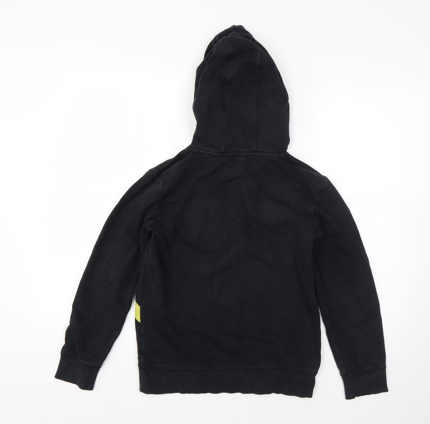 George Boys Black  Cotton Pullover Hoodie Size 11-12 Years