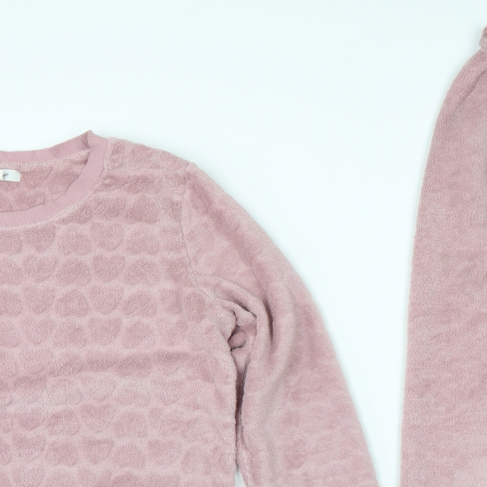 Love to Lounge Womens Pink  Polyester  Pyjama Set Size M