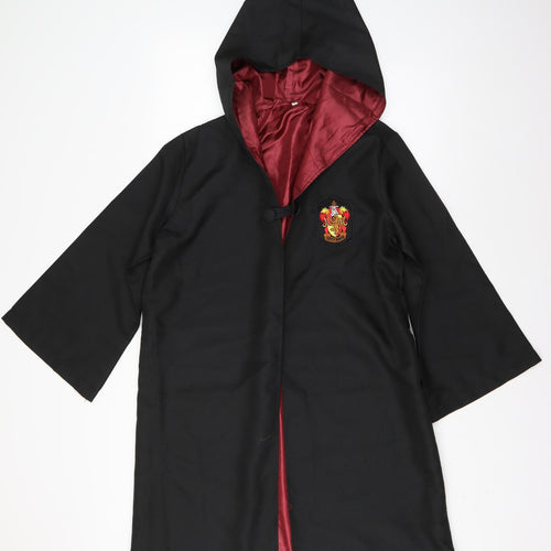 Harry Potter Mens Black   Overcoat Coat Size S   - harry potter gryffindor