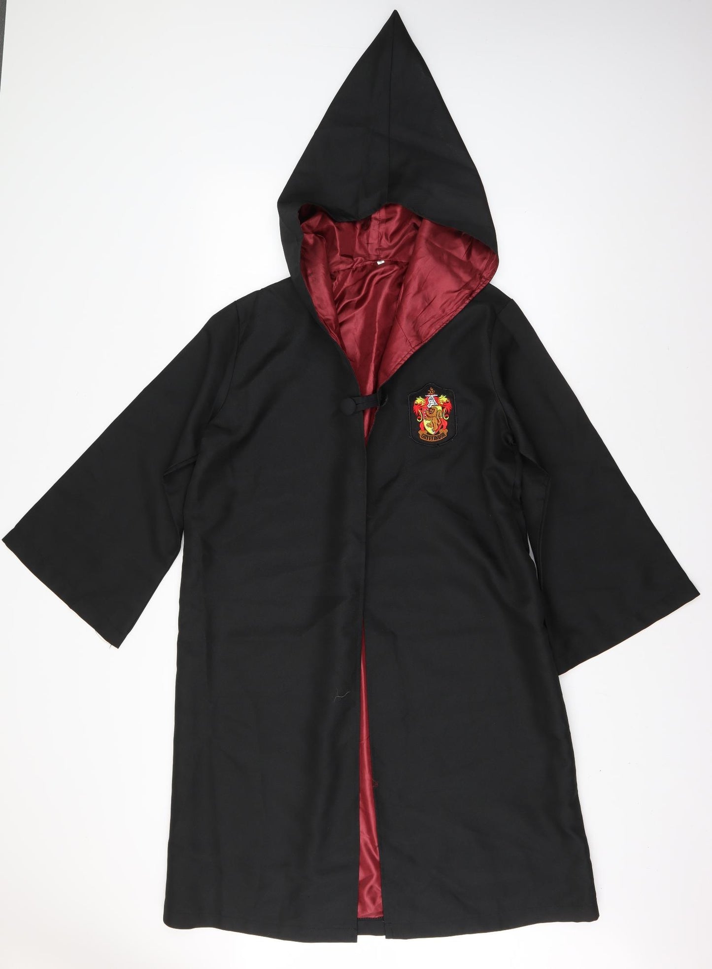 Harry Potter Mens Black   Overcoat Coat Size S   - harry potter gryffindor