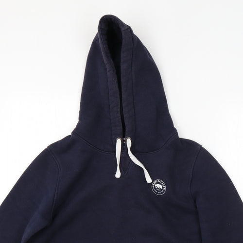 SoulCal&Co Womens Blue  Cotton Pullover Hoodie Size 12