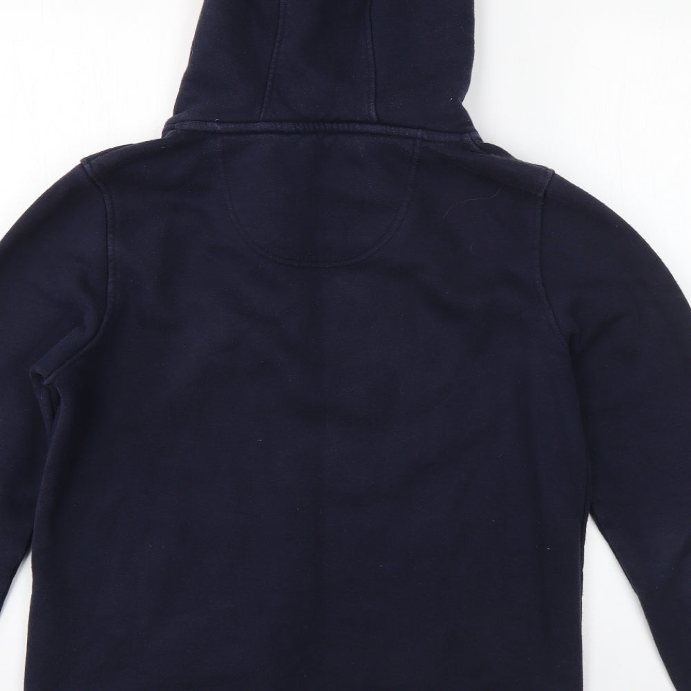 SoulCal&Co Womens Blue  Cotton Pullover Hoodie Size 12