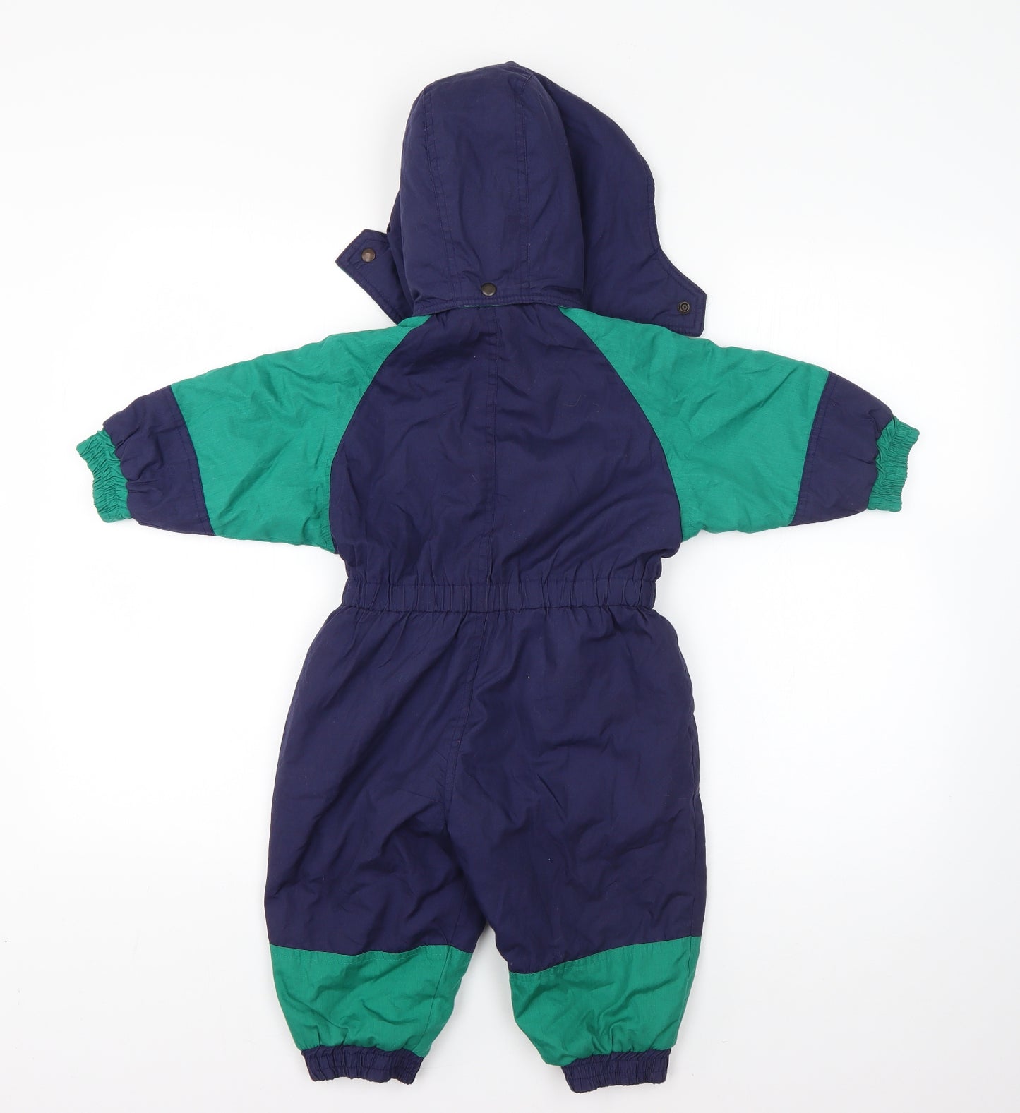 Babywear Baby Blue  Polyester Babygrow One-Piece Size 12-18 Months