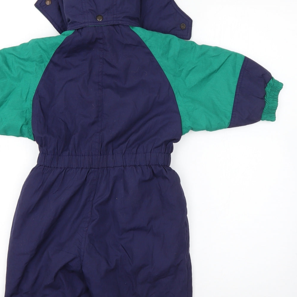 Babywear Baby Blue  Polyester Babygrow One-Piece Size 12-18 Months