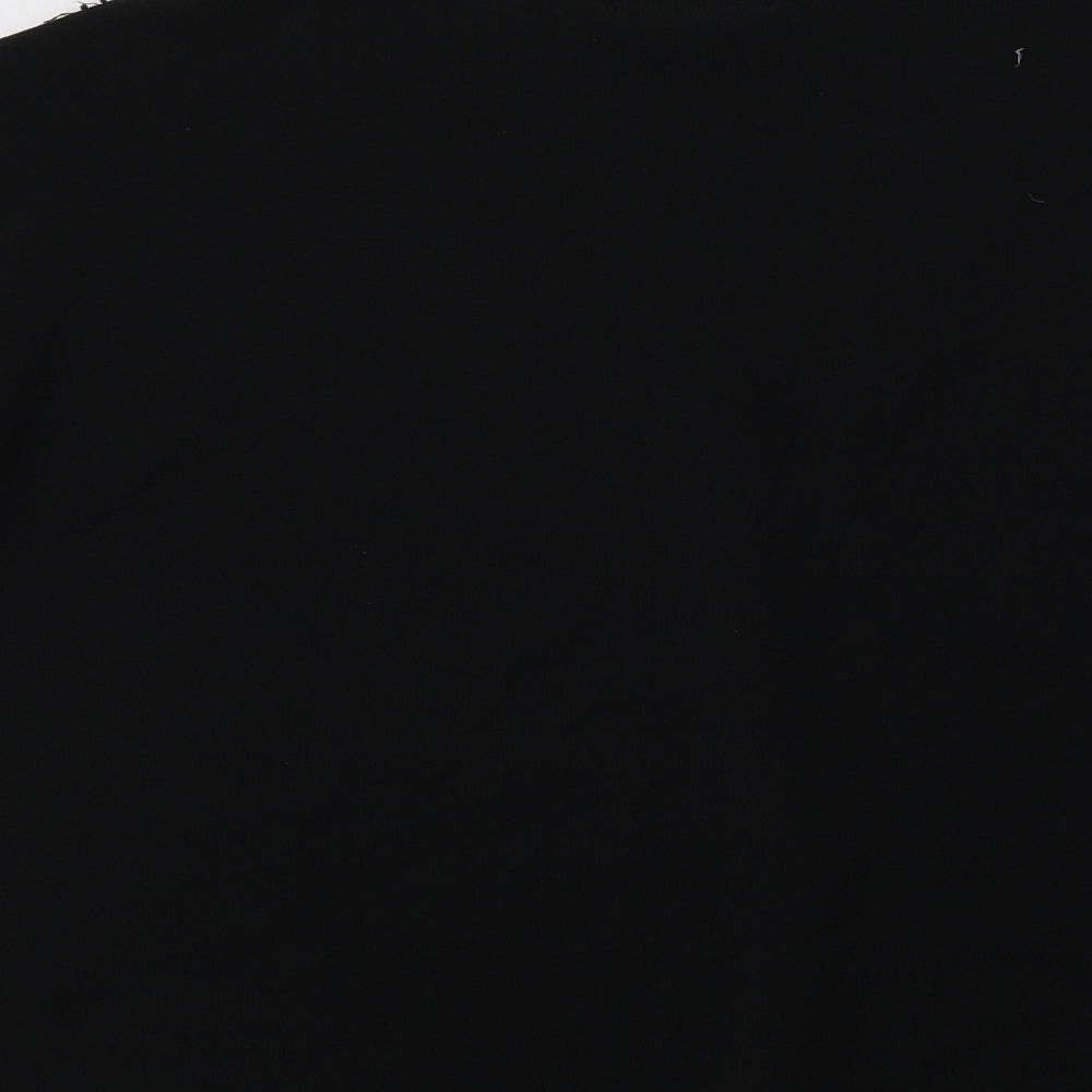 Bonmarché Womens Black V-Neck  Viscose Cardigan Jumper Size XL