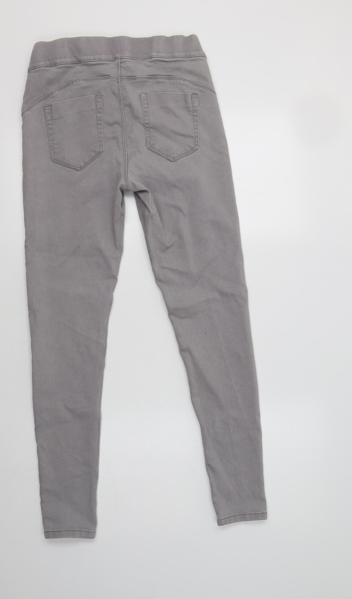 Primark Womens Grey  Cotton Jegging Jeans Size 12 L30 in Regular