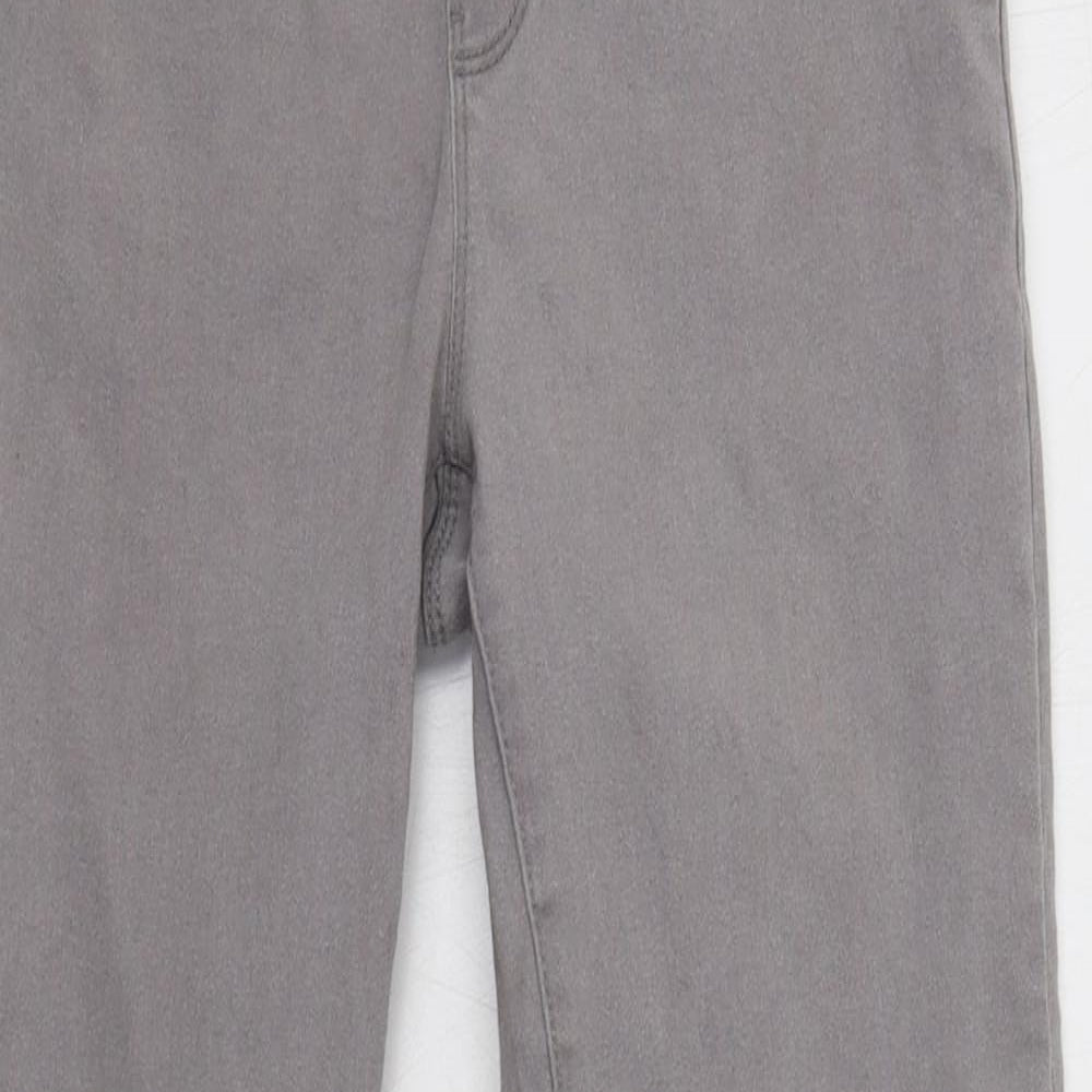 Primark Womens Grey  Cotton Jegging Jeans Size 12 L30 in Regular