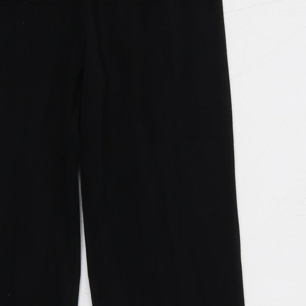 F&F Womens Black  Cotton Jegging Leggings Size 10 L27 in