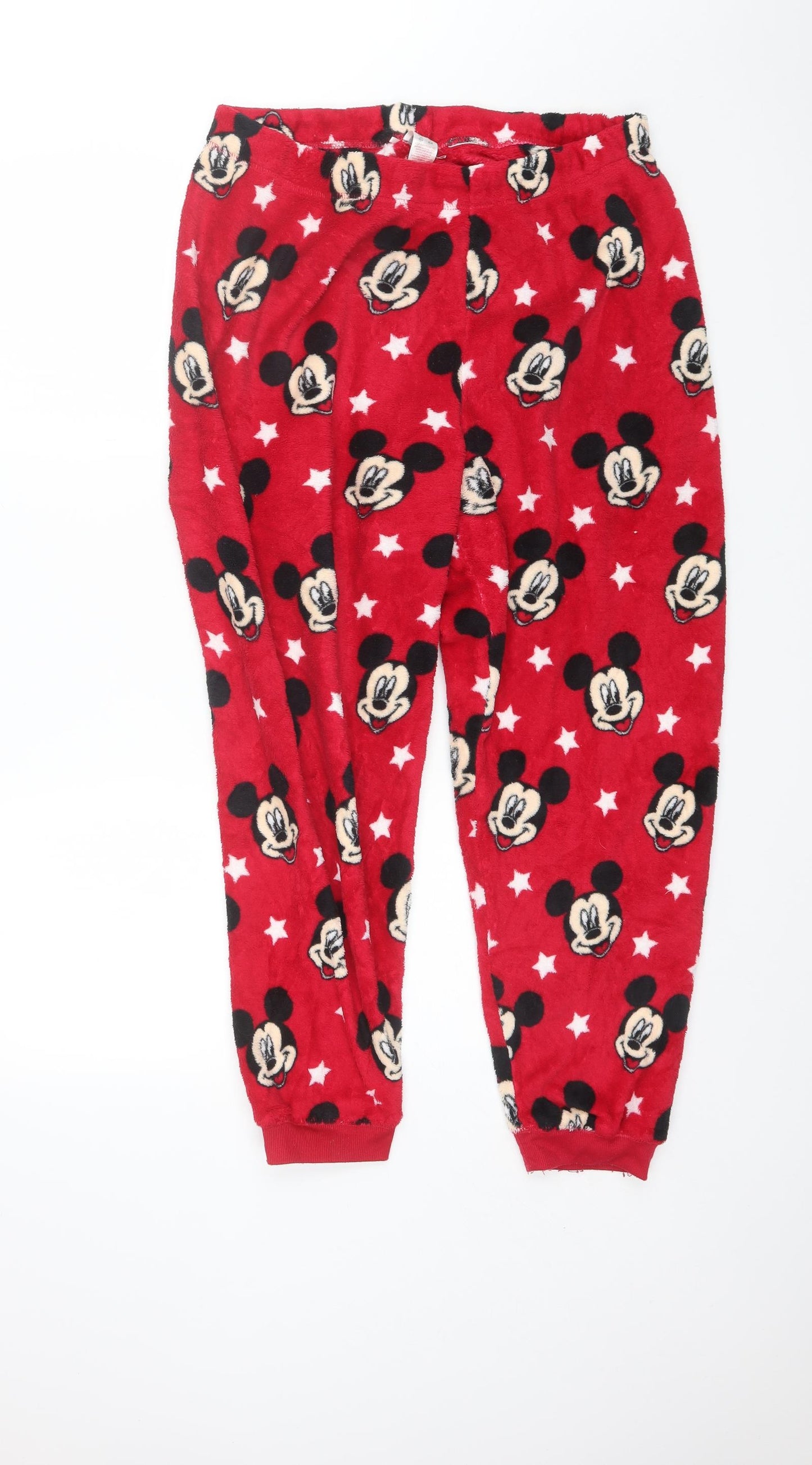 Love to Lounge Womens Red  Polyester  Pyjama Pants Size L   - Mickey mouse