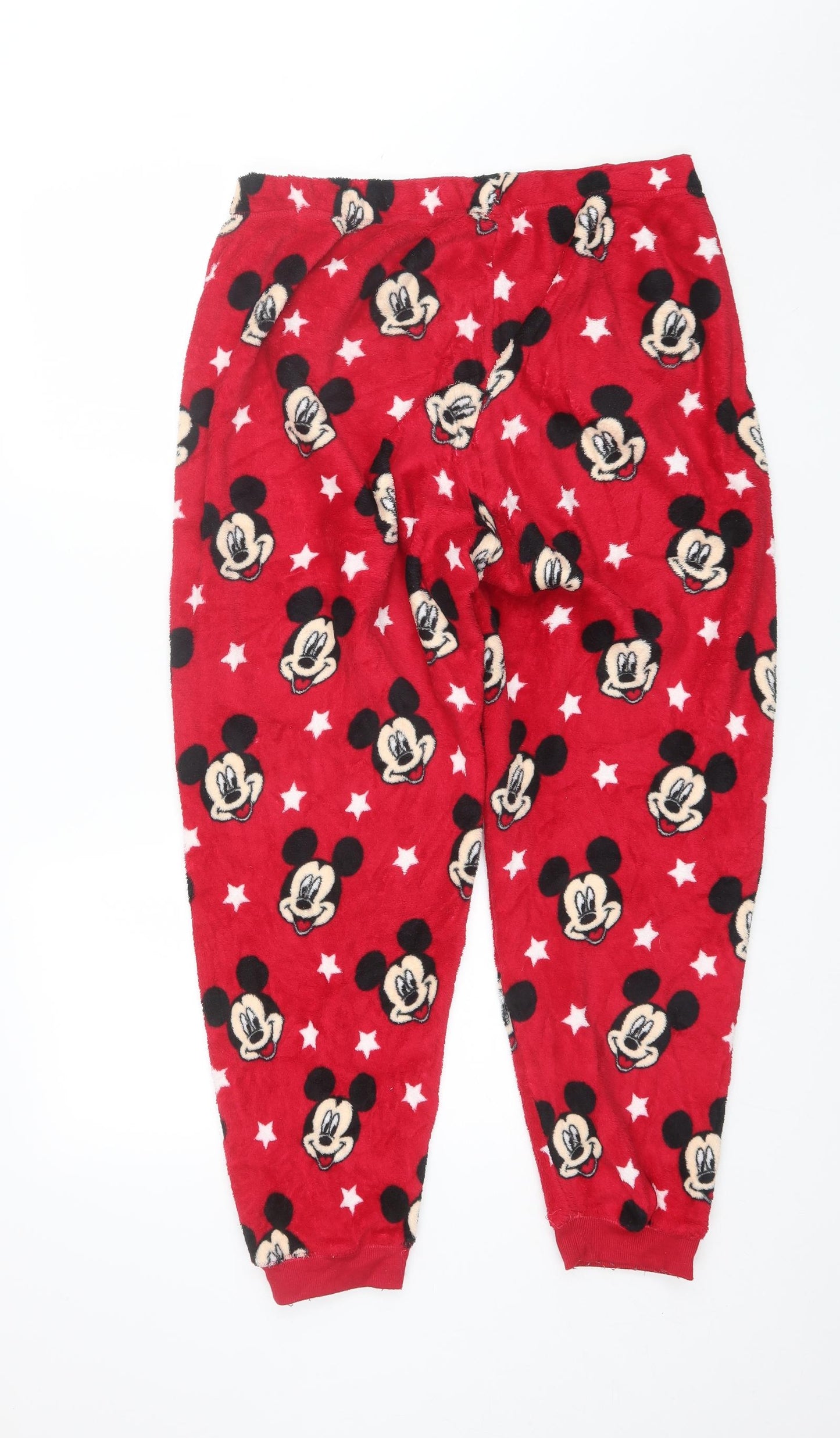 Love to Lounge Womens Red  Polyester  Pyjama Pants Size L   - Mickey mouse