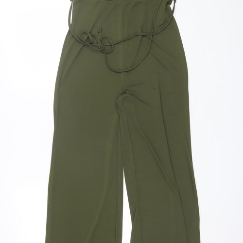 FOREVER 21 Womens Green  Polyester Jumpsuit One-Piece Size M
