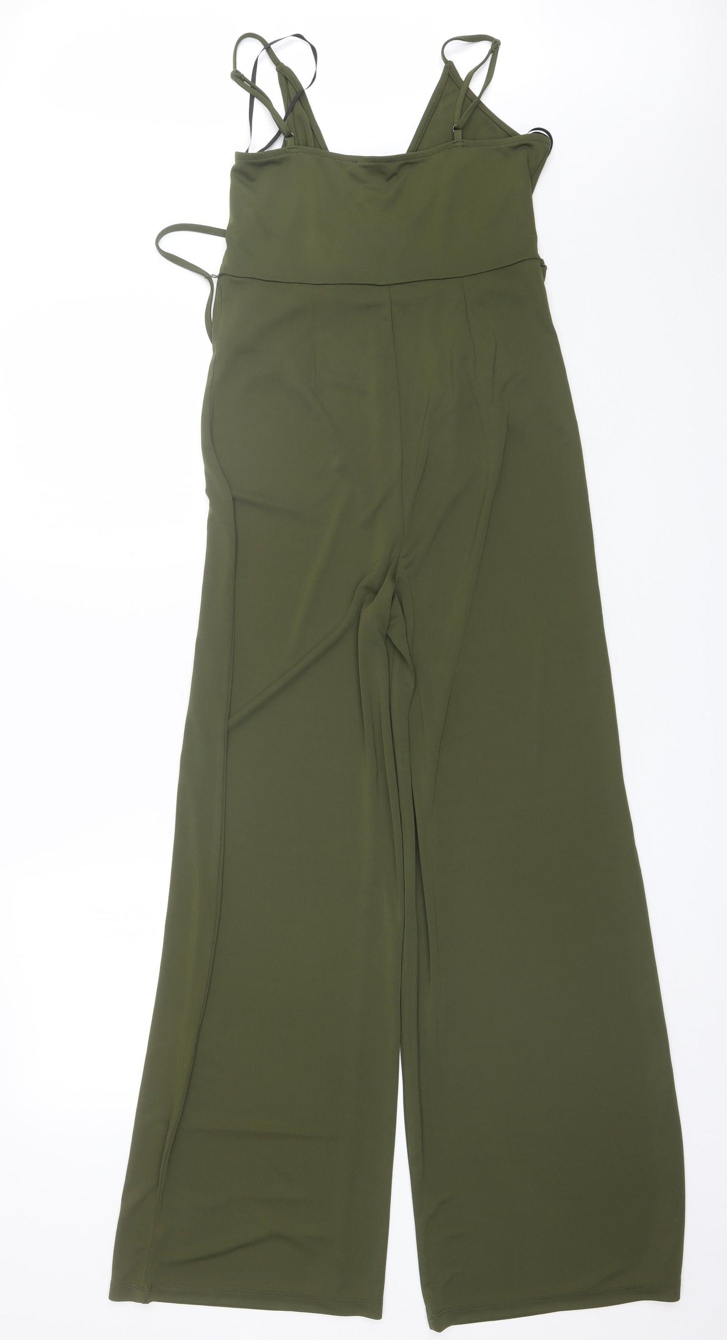 FOREVER 21 Womens Green  Polyester Jumpsuit One-Piece Size M