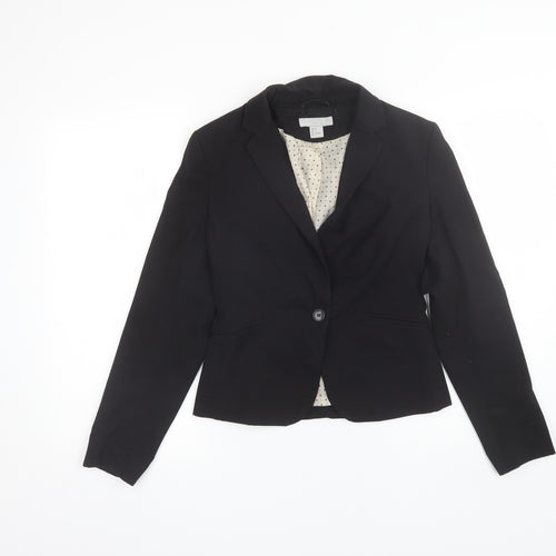 H&M Womens Black   Jacket Blazer Size 8