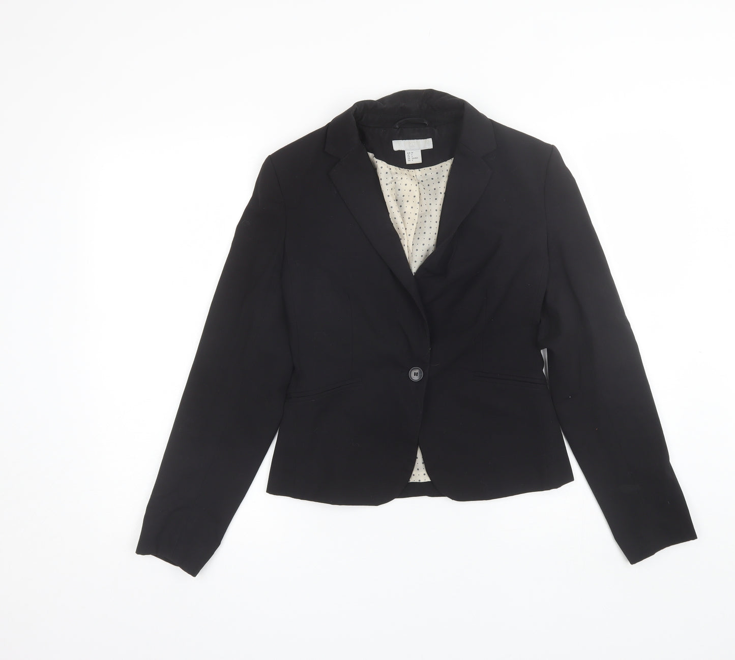 H&M Womens Black   Jacket Blazer Size 8