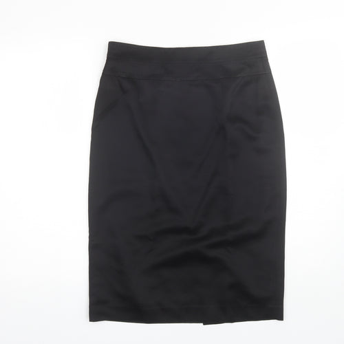 Principles Womens Black  Viscose Straight & Pencil Skirt Size 10