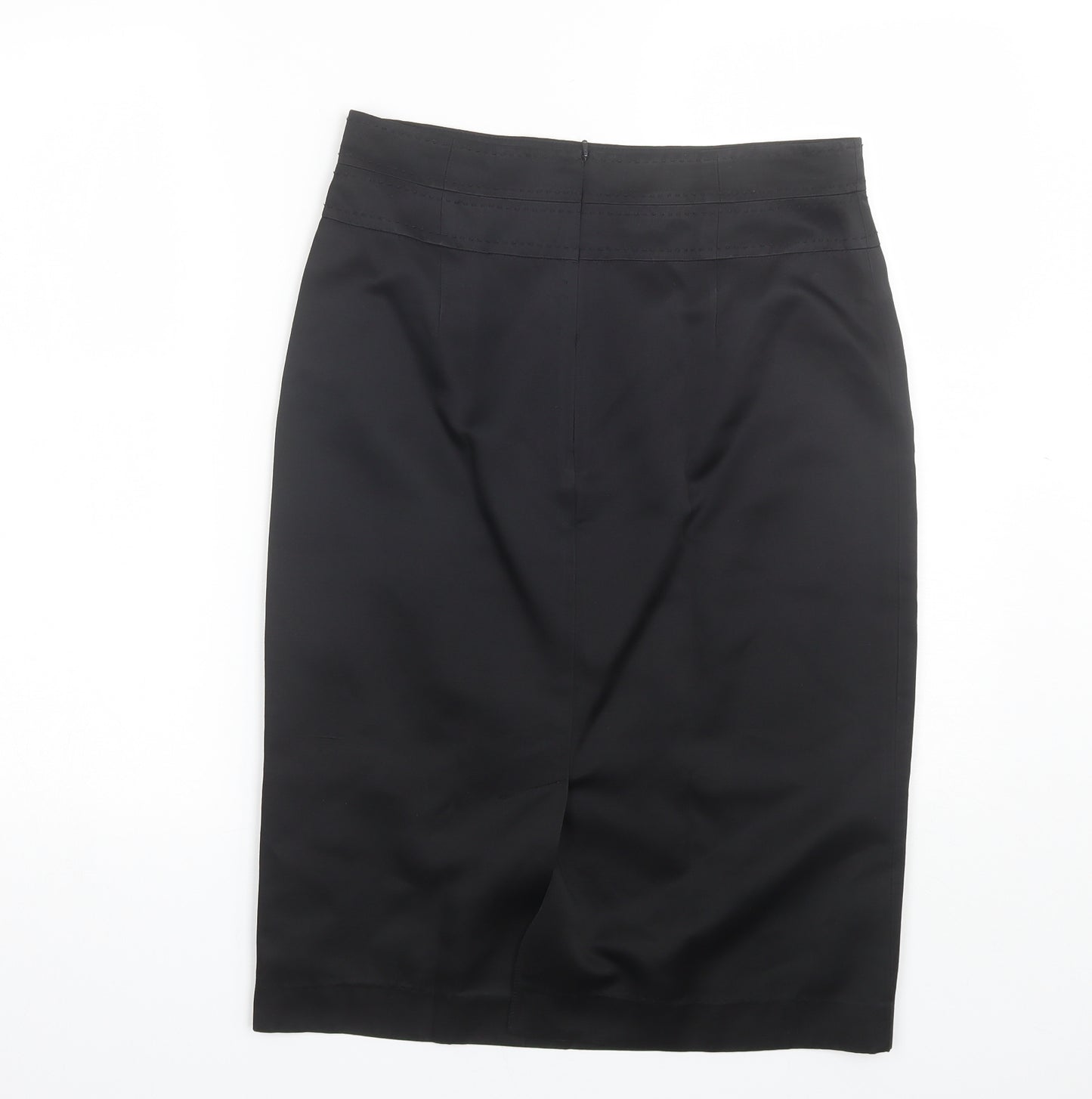 Principles Womens Black  Viscose Straight & Pencil Skirt Size 10