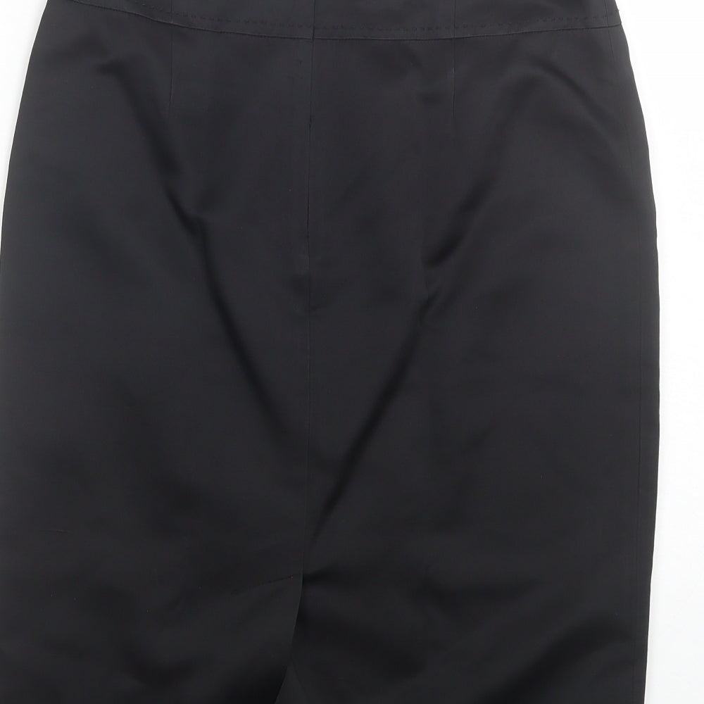 Principles Womens Black  Viscose Straight & Pencil Skirt Size 10