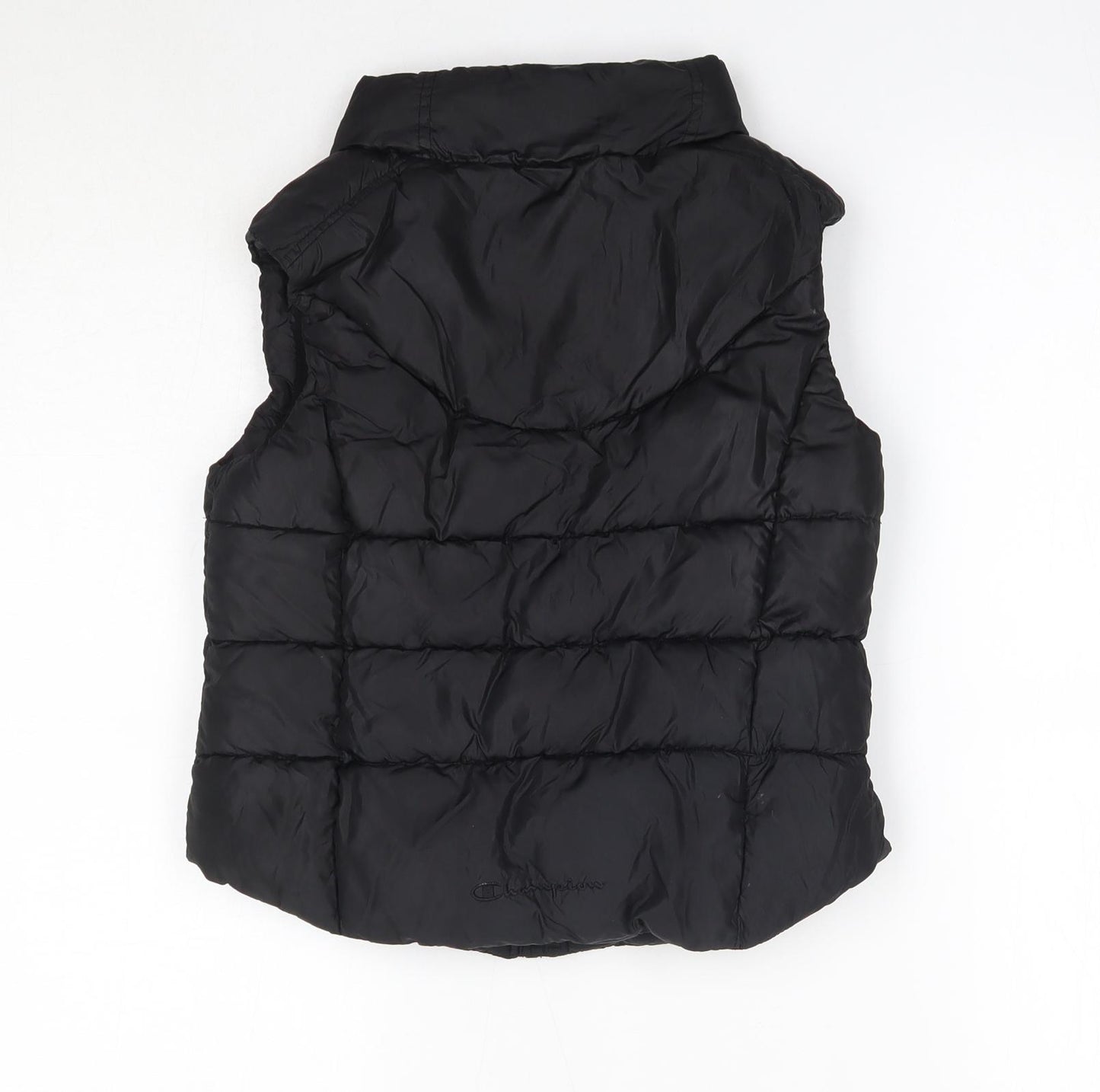 Champion Boys Black   Gilet Coat Size 7-8 Years