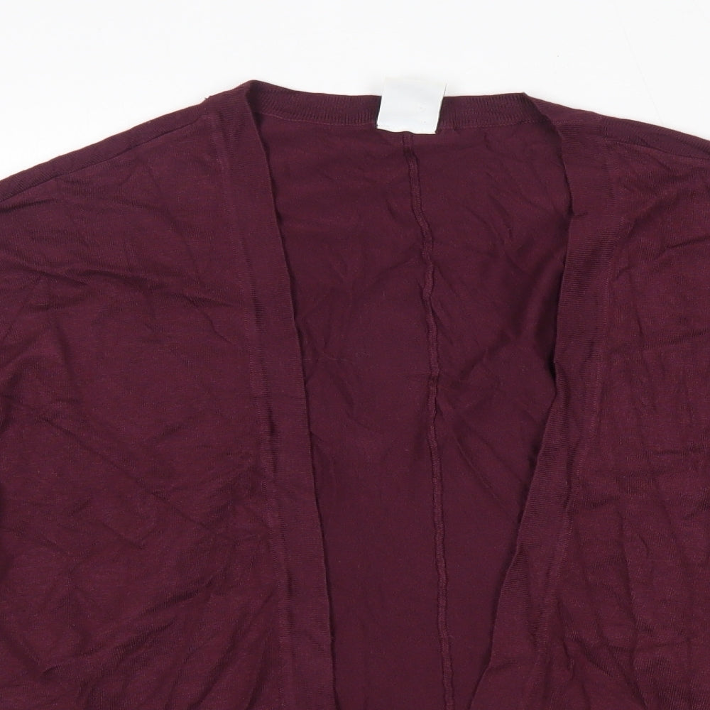 VERO MODA Womens Purple V-Neck  Viscose Cardigan Jumper Size XS